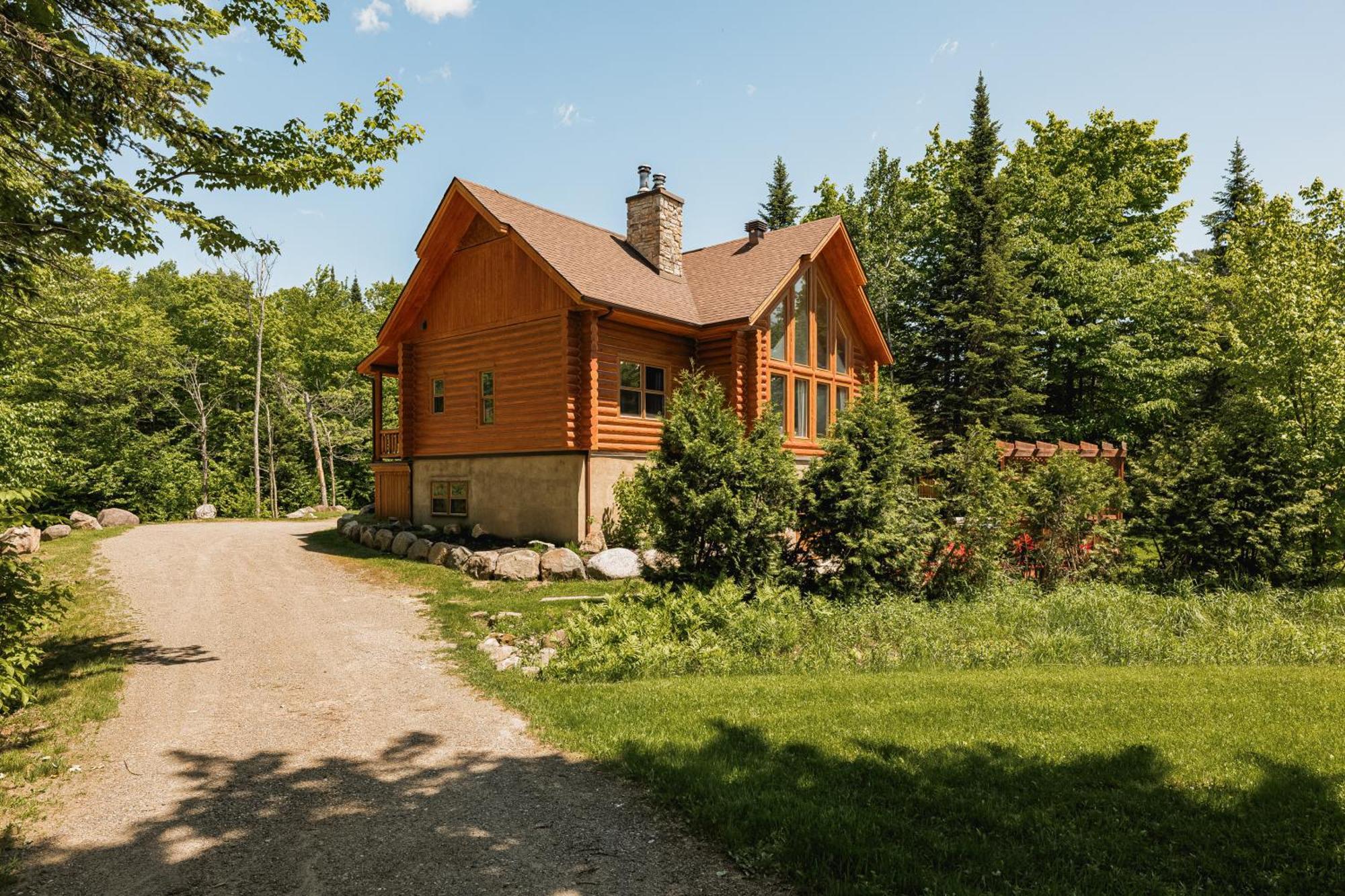 Mille-Isles Fiddler Lake Resort Chalet 4 Cerf מראה חיצוני תמונה
