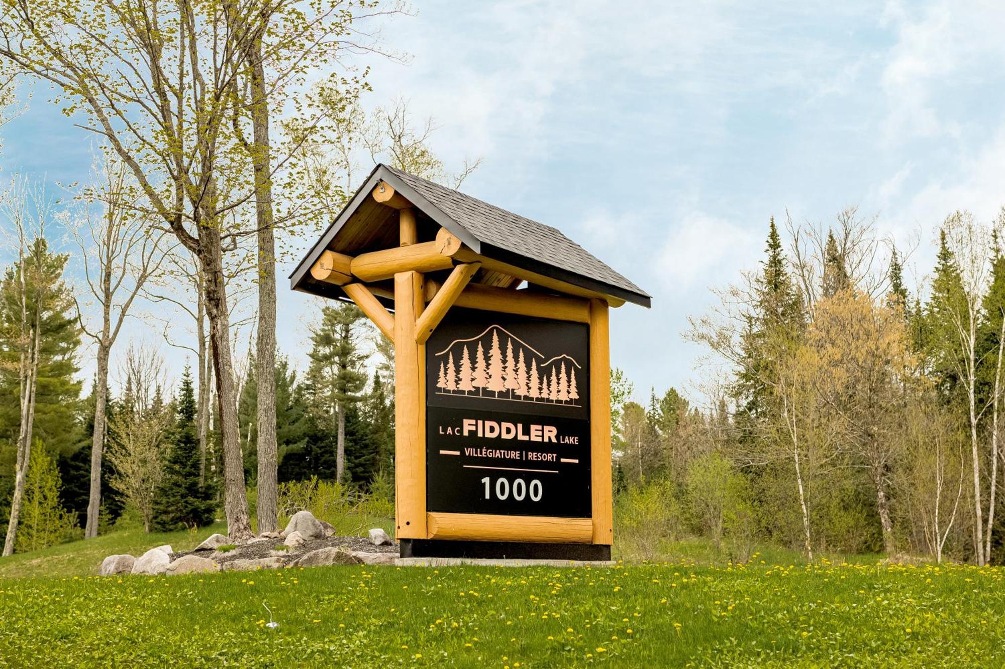Mille-Isles Fiddler Lake Resort Chalet 4 Cerf מראה חיצוני תמונה