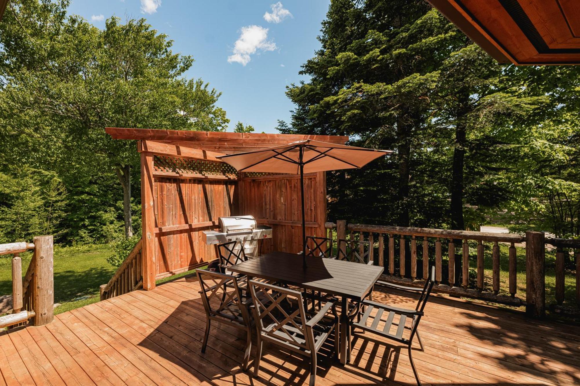 Mille-Isles Fiddler Lake Resort Chalet 4 Cerf מראה חיצוני תמונה