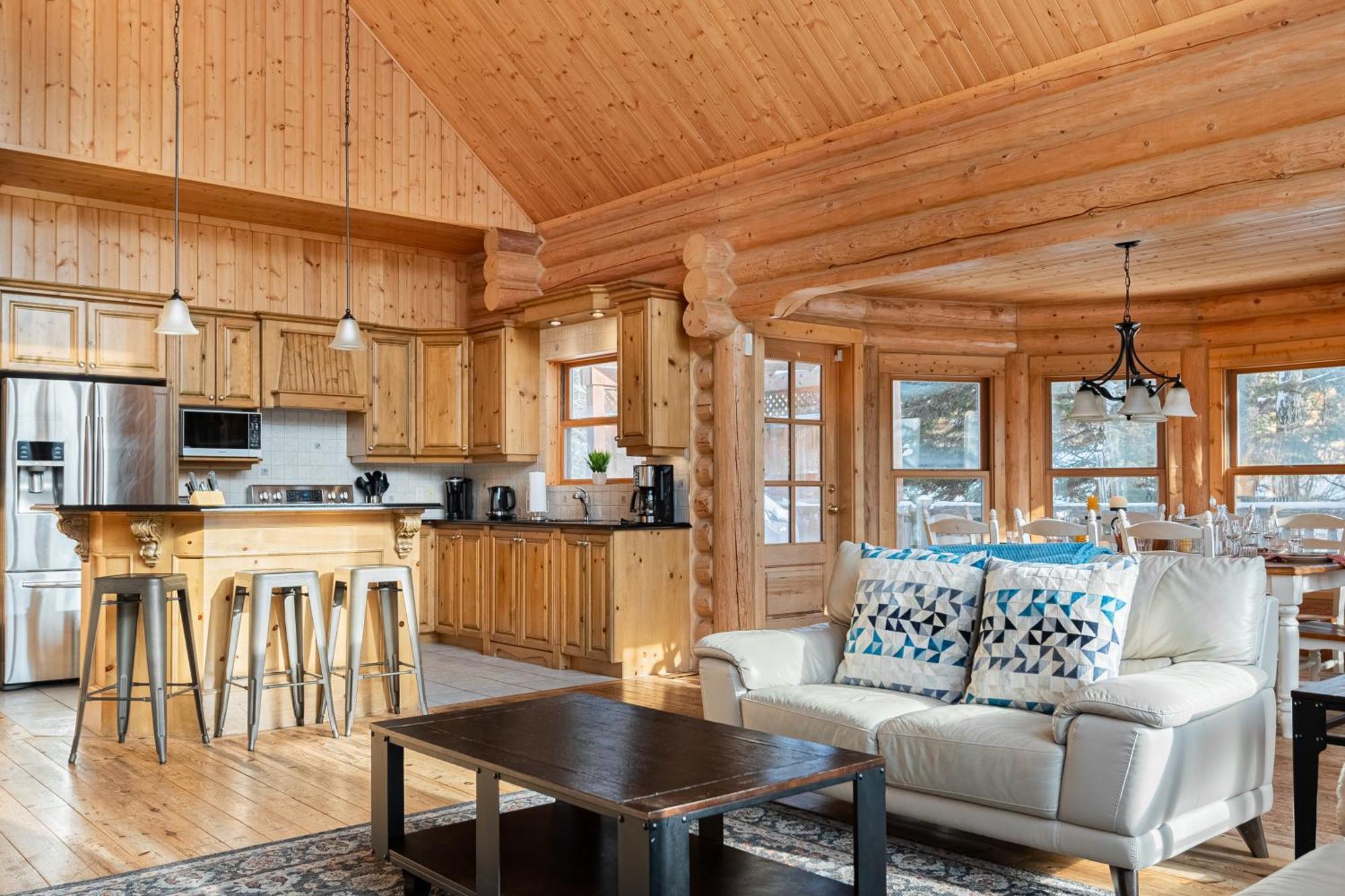 Mille-Isles Fiddler Lake Resort Chalet 4 Cerf מראה חיצוני תמונה