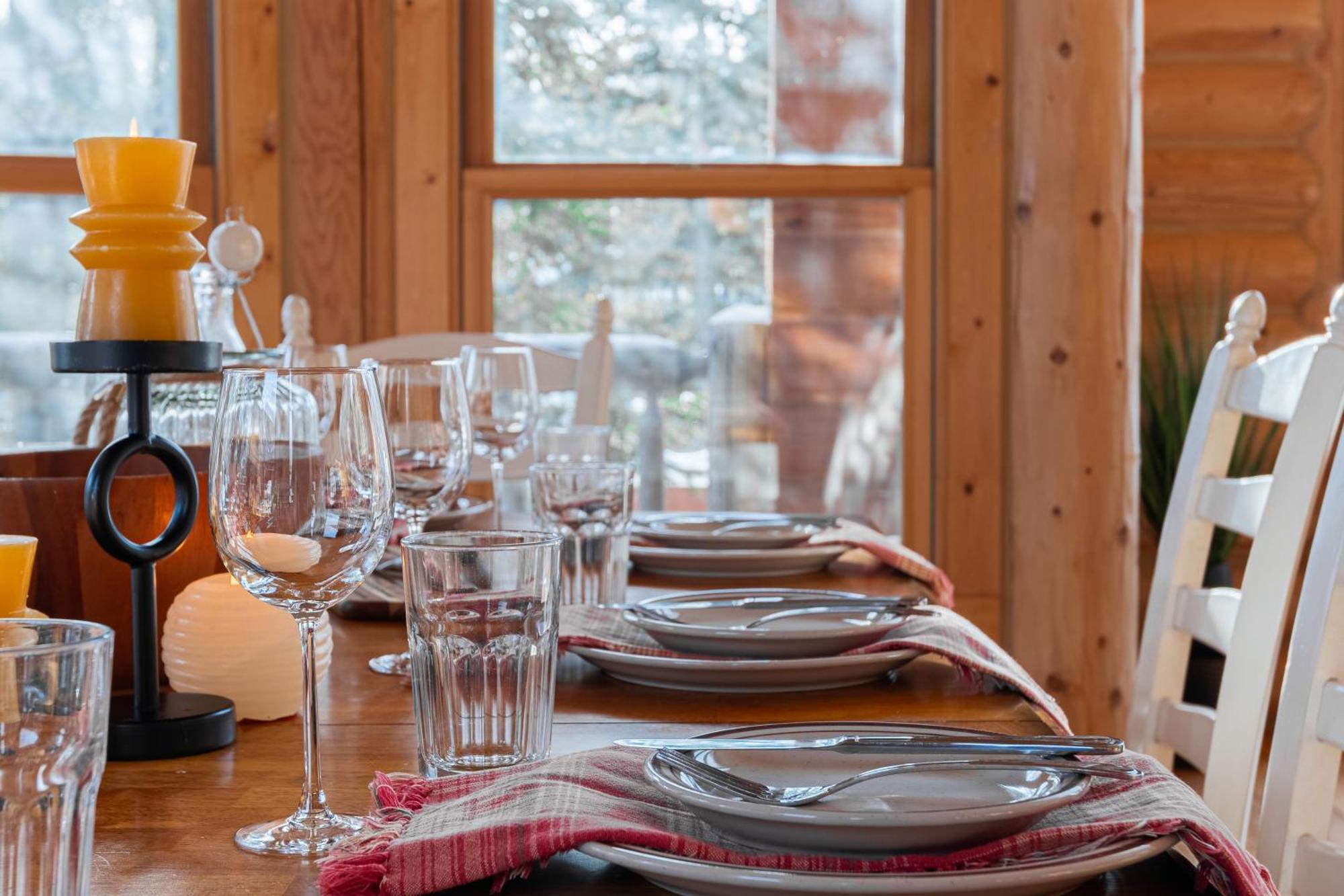 Mille-Isles Fiddler Lake Resort Chalet 4 Cerf מראה חיצוני תמונה