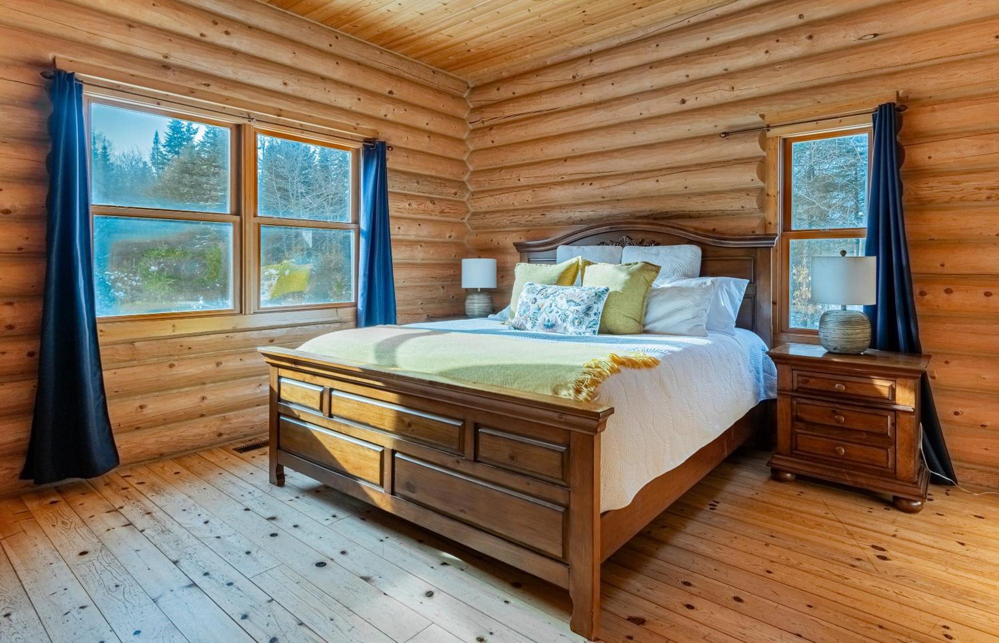 Mille-Isles Fiddler Lake Resort Chalet 4 Cerf מראה חיצוני תמונה