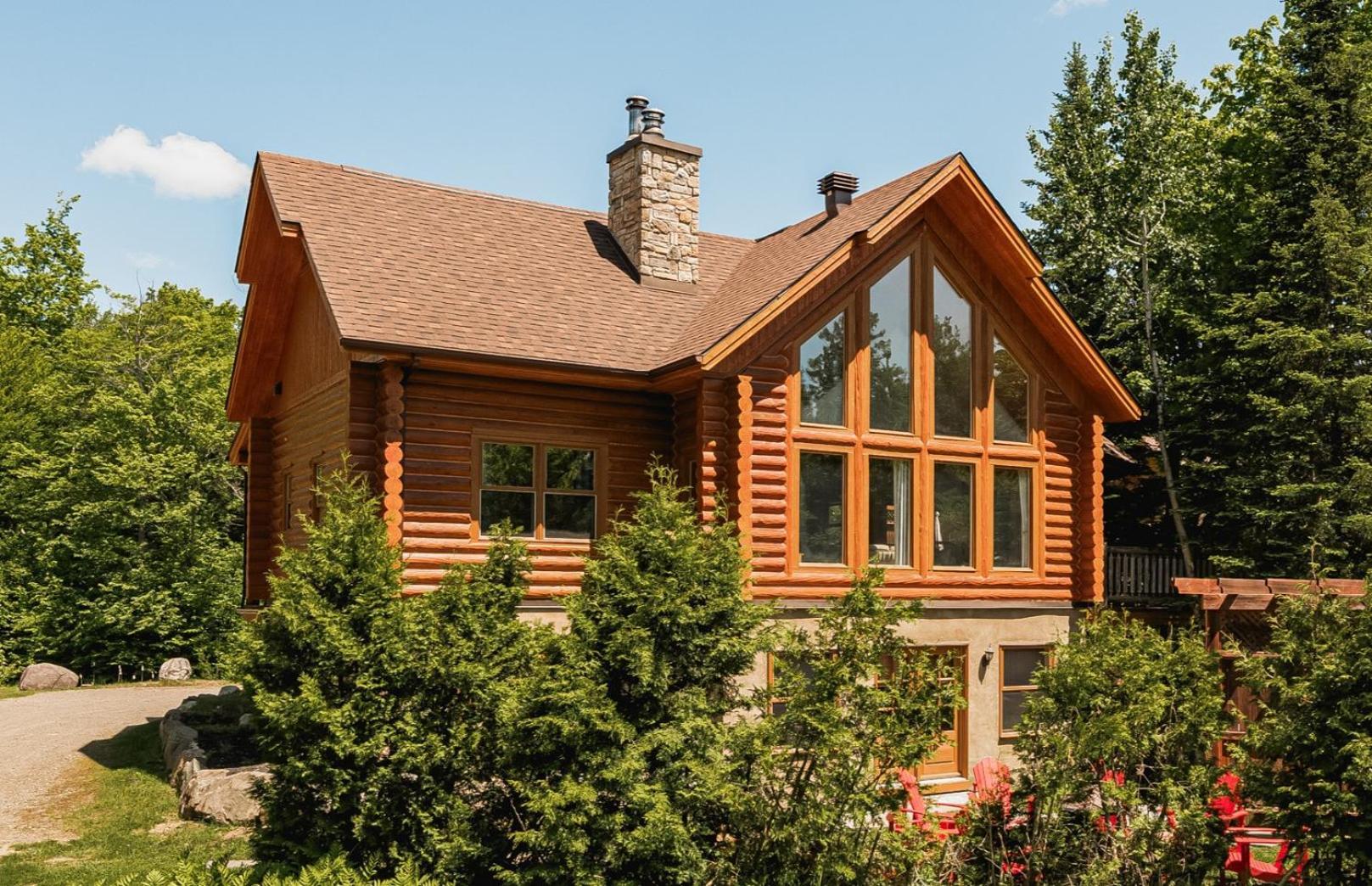Mille-Isles Fiddler Lake Resort Chalet 4 Cerf מראה חיצוני תמונה